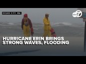 Virginia, Maryland officials monitor Hurricane Erin's impact as it nears the East Coast