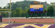 Pat McAfee's "We're All Mustangs Here" foundation donates new scoreboards to Plum High School