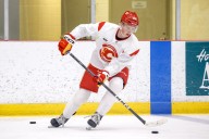Flames draft pick Stockselius has inspiring back