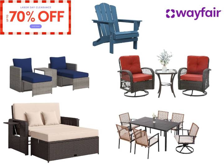 Wayfair's biggest Labor Day sale is here! Save on outdoor finds - get the Armonee Loveseat for just $340