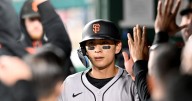 Giants outfielder Jung Hoo Lee makes ‘catch of the decade’