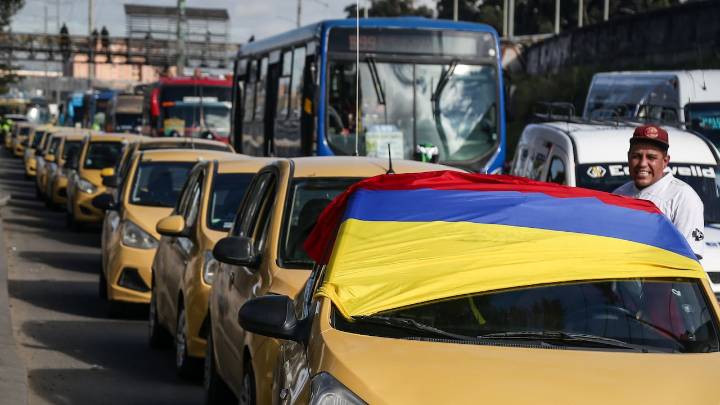 Paro de taxistas en Bogotá este miércoles 20 de agosto: estas serán las vías afectadas