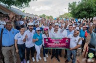 Gobierno del Cesar entregó recursos para pavimentación en La Loma y Chimichagua