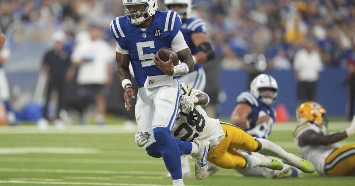 Richardson starts fast, Packers finish strong to rally past Colts 23