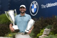 Scheffler rallies to win BMW for 5th PGA Tour victory of year. Rahm takes LIV points title