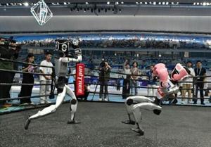 World’s first humanoid robot games begin in China
