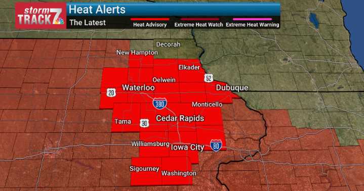 Intense Heat with Storms Possible Next Week