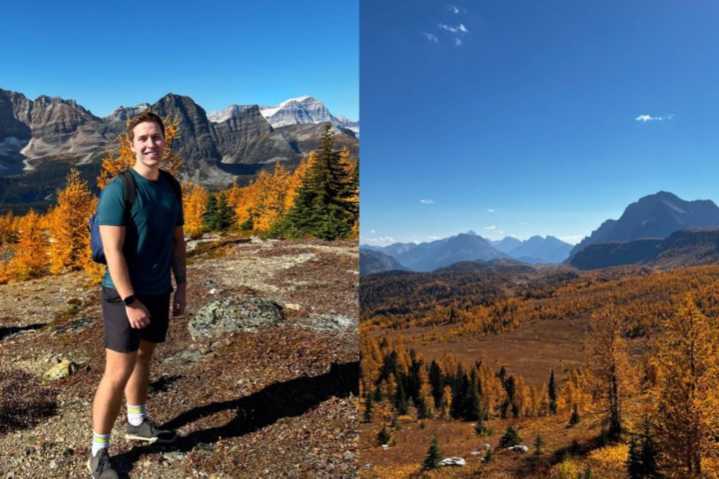 This larch hike in Banff is the best and there are barely any crowds