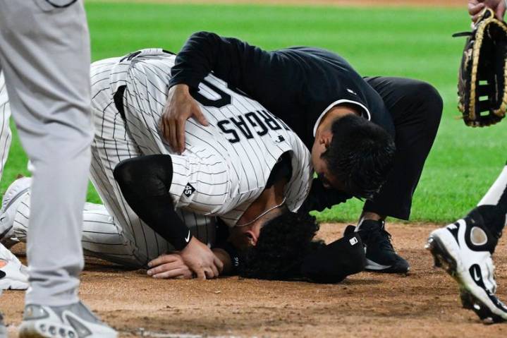 White Sox put Miguel Vargas on IL after collision with Aaron Judge
