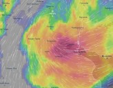 Ciclogénesis. El SMN emitió una alerta para el AMBA por fuertes tormentas Emiten alertas naranjas y amarillas por tormentas, vientos y lluvias para este martes