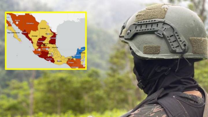 Por terrorismo y atentados, EU pide a sus ciudadanos no visitar estos 6 estados de México
