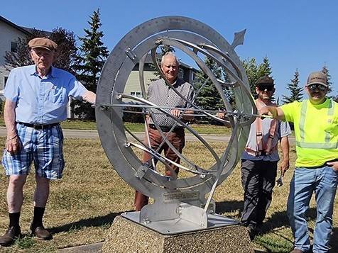 Penhold’s new sphere more than just art