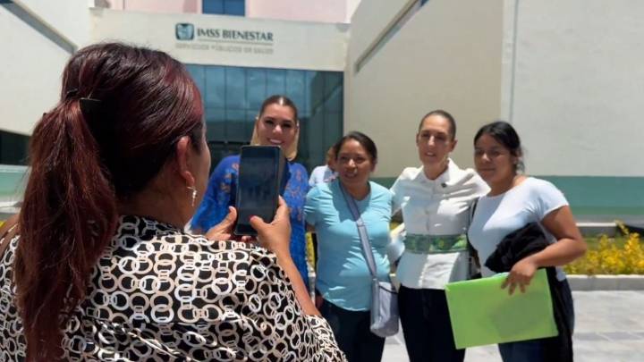 Habitantes de Guerrero reciben con bloqueo a Sheinbaum; los evade en helicóptero