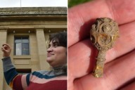 Rare ancient gold found by Florida student at archaeological site