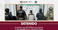 Aseguran a sujeto tras cometer asalto