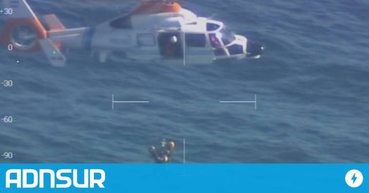 14:56 Impactante rescate de un marinero que sufrió un grave accidente mientras pescaba frente a las costas de Chubut