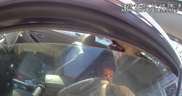 Kitsap County Deputies rescue a dog trapped in a car