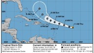Tropical Storm Erin path, tracker. Will Sarasota