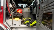 Glenwood Mobile Home Park scene of two vacant trailer fires
