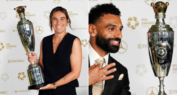 Nombran a Salah y Caldentey jugadores del año en Inglaterra