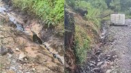 Fuga de hidrocarburo en Huauchinango contamina río y terrenos de cultivo; Pemex tarda 24 horas en llegar