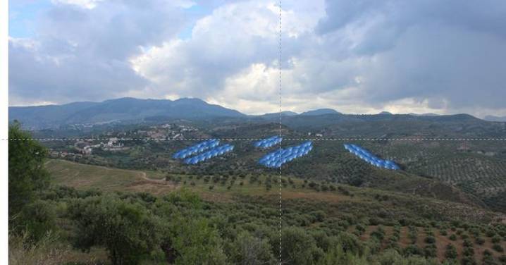 El PSOE exige la "paralización inmediata" de la planta fotovoltaica de El Fargue por impacto paisajístico en la Alhambra