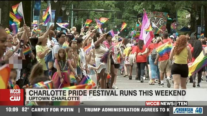 25th annual Charlotte Pride Festival kicks off in new location