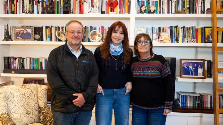 Cristina Kirchner recibió a Sonia Alesso: "Conversamos sobre los desafíos de la educación pública"