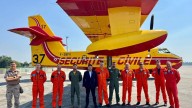 Llegan a Santiago los aviones cisterna enviados por la UE para reforzar la lucha contra los incendios