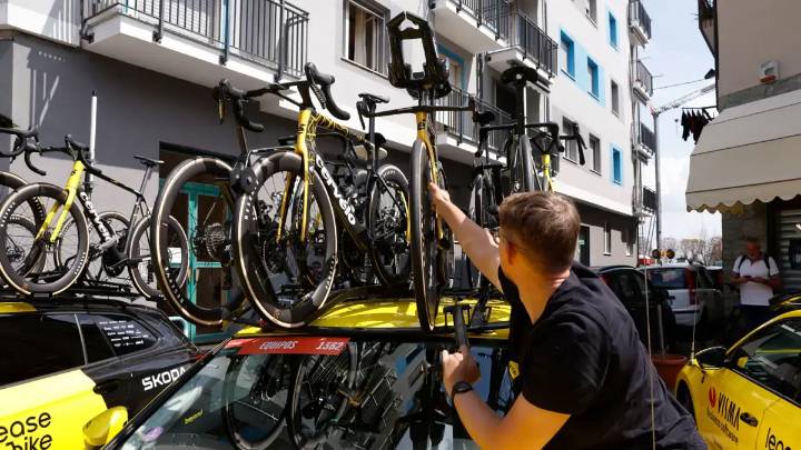 Vuelta a España: el gran perjuicio económico al equipo Visma, víctima de los delincuentes: ¿cuánto valen las 18 bicicletas que le robaron?
