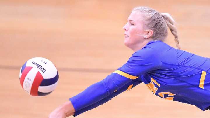 See Ashley volleyball host Laney