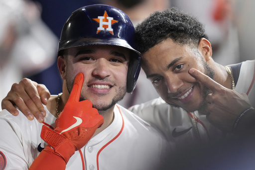 Jeremy Peña otra vez fuera de la alineación de los Astros por enfermedad