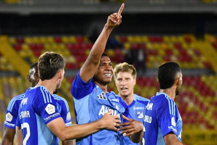 Millonarios vence al Real Cartagena y toma ventaja en la Copa BetPlay -