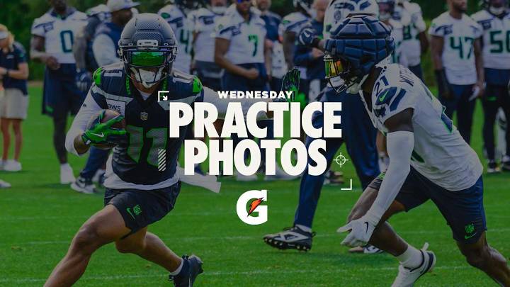 PHOTOS: Seahawks Prepare For Preseason Week 2 With A Practice At The Virginia Mason Athletic Center