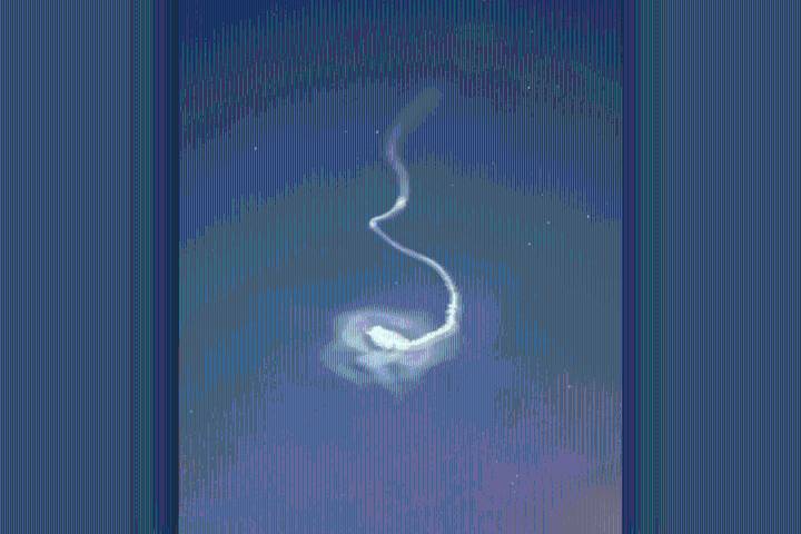 More spiral lights shine across Pennsylvania skies