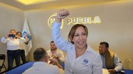 Guadalupe Leal y Manolo Herrera se registran para dirigencia municipal del PAN en Puebla