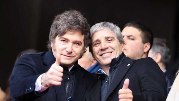 Milei celebró un dato de la inflación que no ocurría desde 2017 y elogió a Caputo