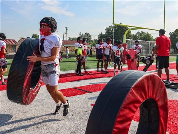 Central Catholic football prepared for daunting three
