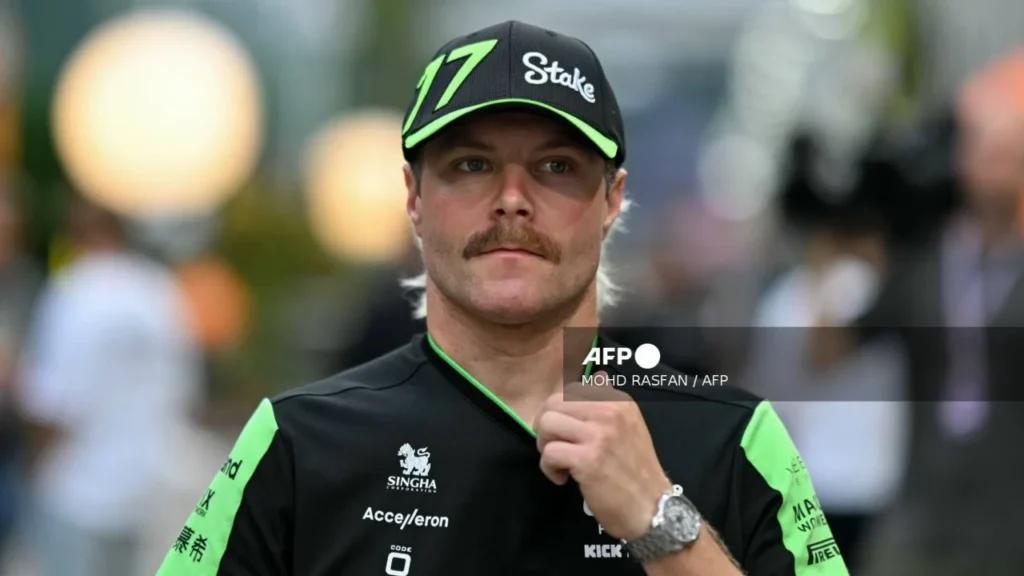 Él es Valtteri Botas, compañero de Checo Pérez en Cadillac F1 Team