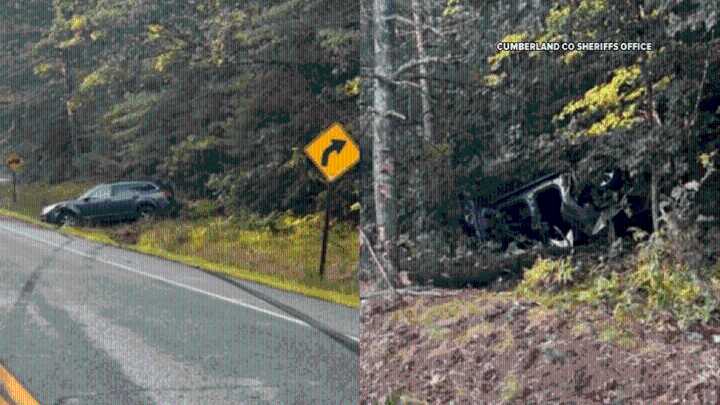 Baldwin Maine Pequawket Trail crash seriously injures man