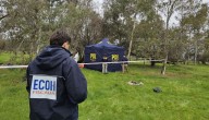 Hallan dos cuerpos en Lampa: uno fue encontrado envuelto en tela y amarrado con cinta adhesiva