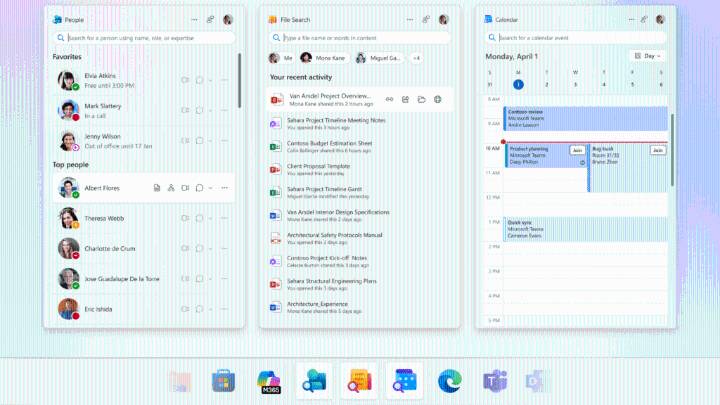Office 365 gets new 'companion apps' that live in the Windows taskbar
