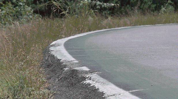 How many crashes have happened on Nameless Road?