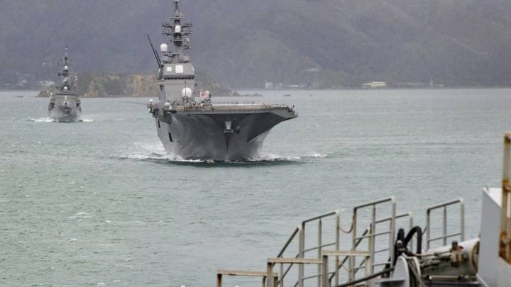 Japanese warships visit New Zealand’s capital for the first time in almost 90 years