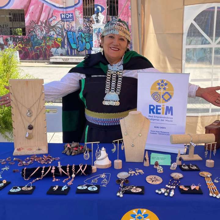 También desde el Maule: Santiago recibe a más de 70 mujeres emprendedoras de pueblos originarios
