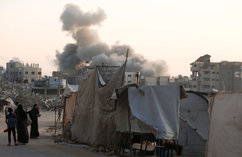 Israel says it has taken first steps of military operation in Gaza City