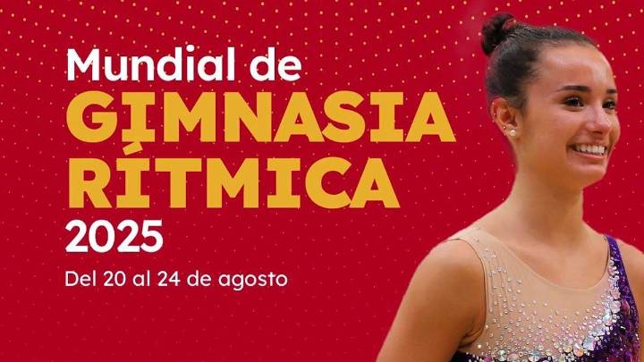 La oscense Inés Bergua busca en Brasil el mundial de gimnasia rítmica: Programa y dónde verlo