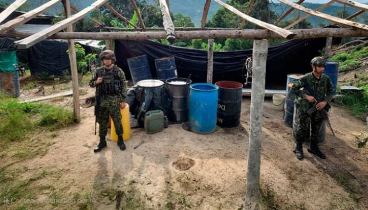 Destruyen complejo de droga en Cúcuta valorado en más de $1.000 millones