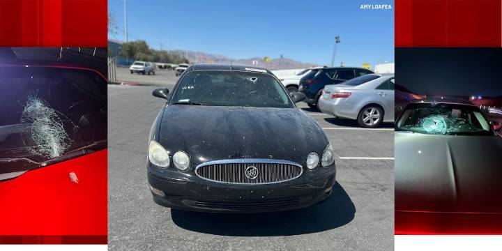 Victim of interstate rock attack wants answers from Southern Nevada officials