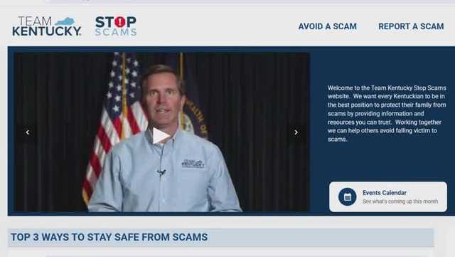 Gov. Andy Beshear launches website to prevent scams